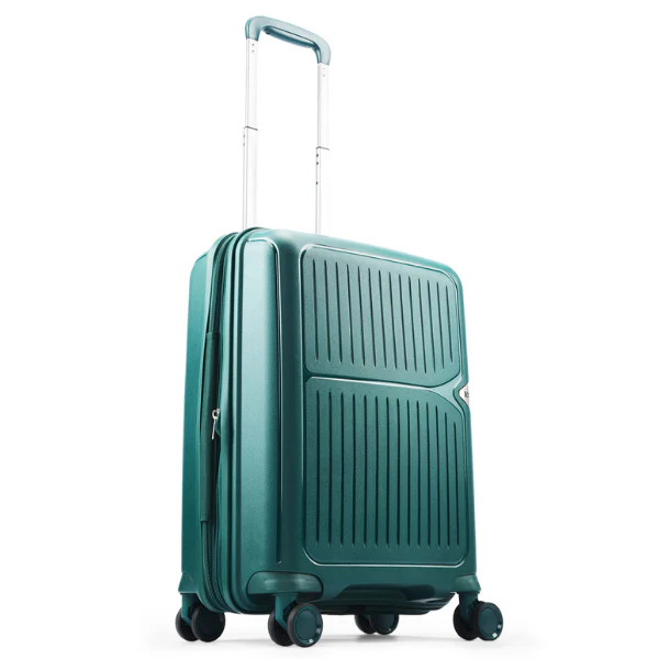 VIP Locus-Max 8 Wheel Hard Luggage TSA Lock Expandable (Cabin Size) Small-55cm 2.8kg (Green) - Image 2