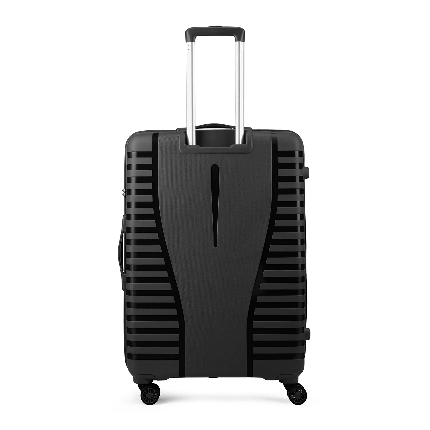 VIP QUEST PLUS 8 Wheel Hard Trolley Flushed TSA Lock M-65cm 3.7kg (BLACK) - Image 3