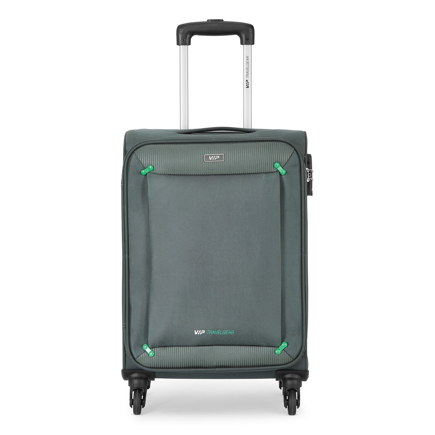 VIP STAPLE PLUS 4W Soft Trolley 57cm -Small (Grey) - Image 2
