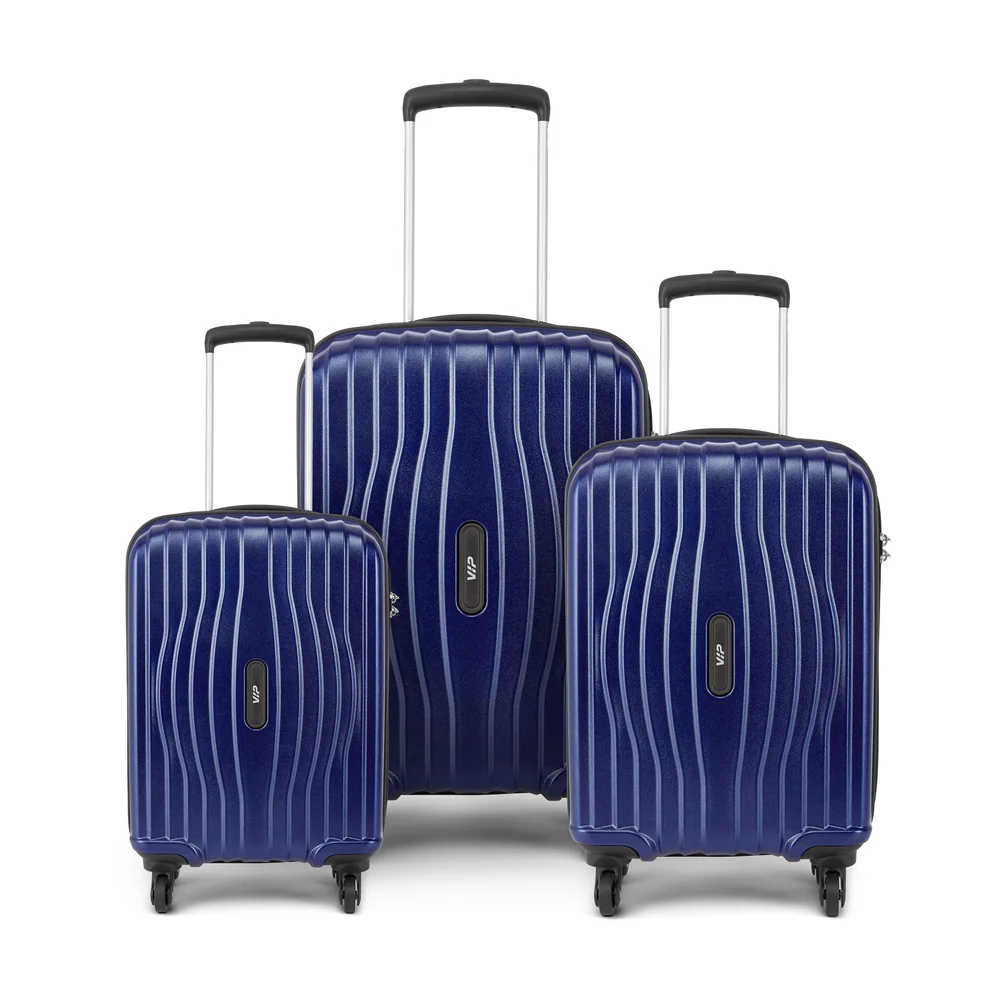 VIP, Symphony , Hard Trolly 3 pcs set (Blue)