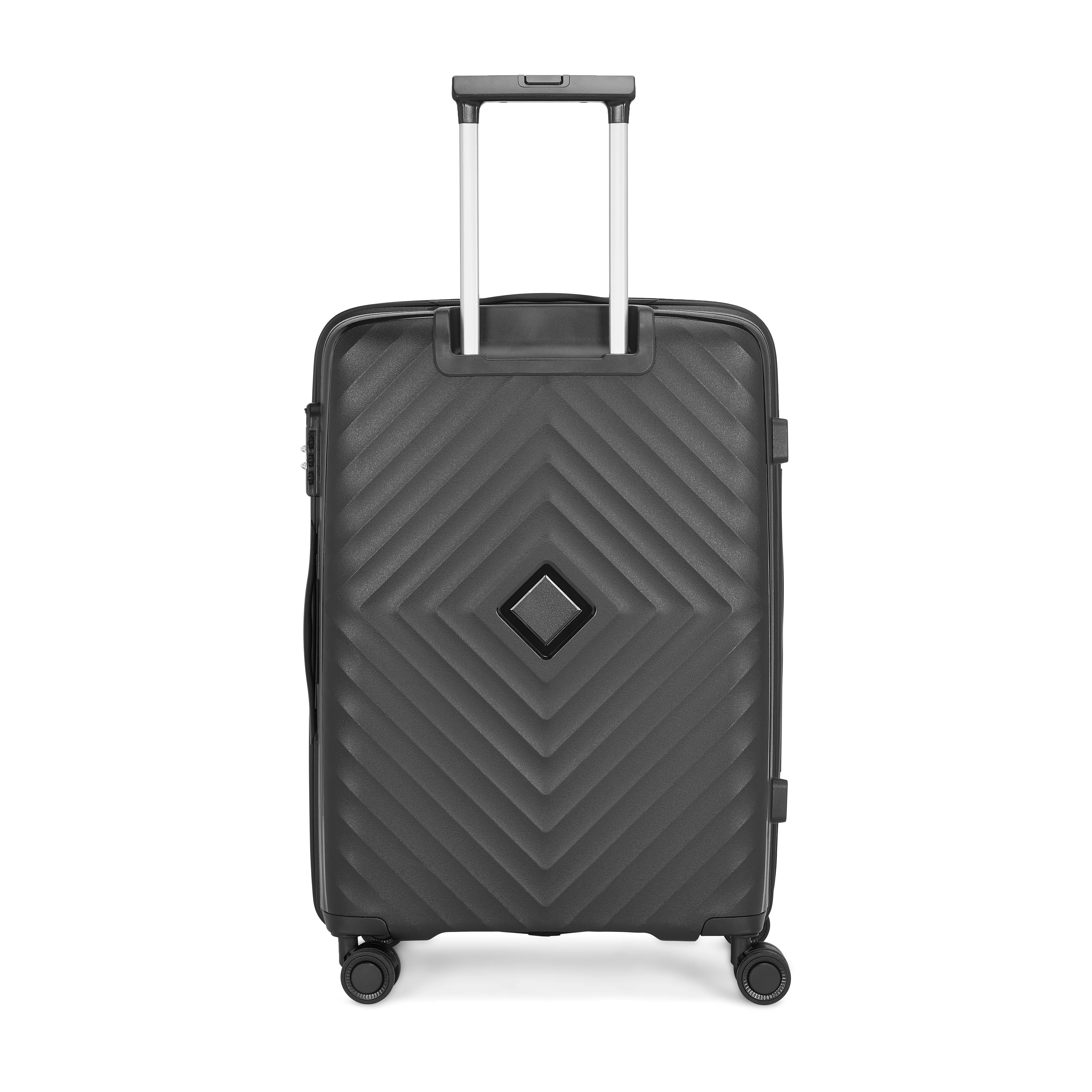 VIP Unisex Quad Hard Shell Spinner Wheels Luggage, BLACK,44.5 x 52 x 66-M - Image 5