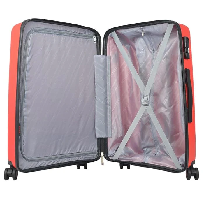 VIP QUAD 4W Hard Trolley-3PCS SET (RED) - Image 6